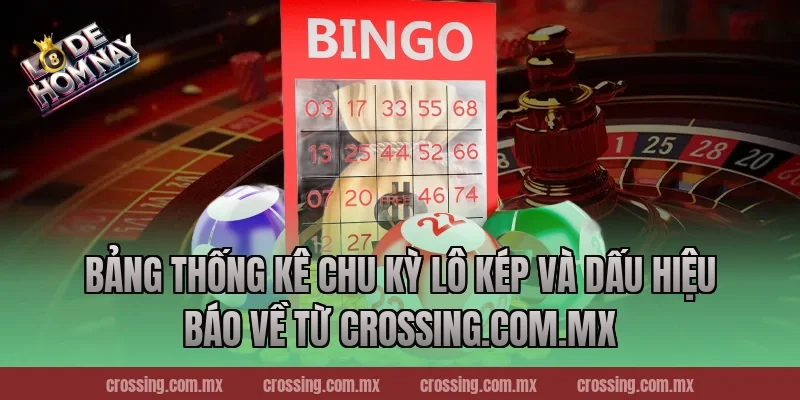 Bảng thống kê chu kỳ lô kép và dấu hiệu báo về từ lodehomnay.info