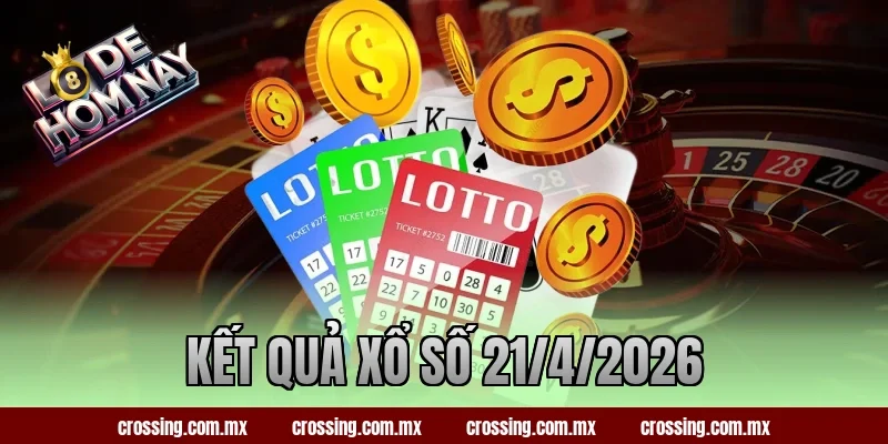 kết quả xổ số 21/4/2026